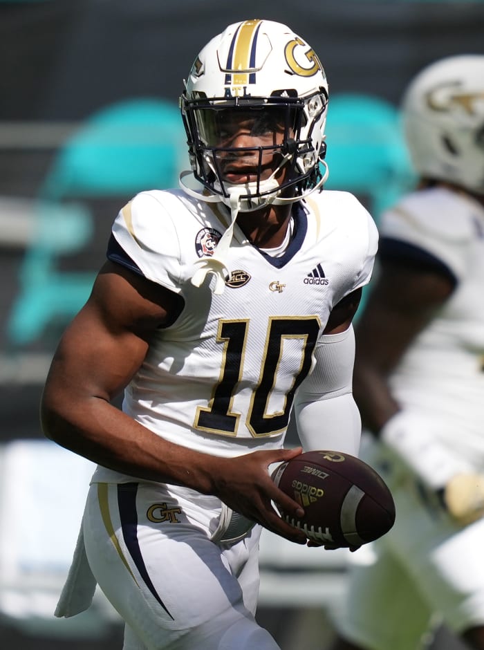 Georgia Tech Quarterback Jeff Sims